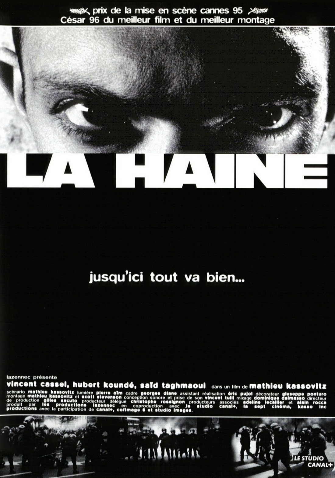 ดูหนังออนไลน์ฟรี La Haine (1995) หนังเต็มเรื่อง หนังมาสเตอร์ ดูหนังHD ดูหนังออนไลน์ ดูหนังใหม่