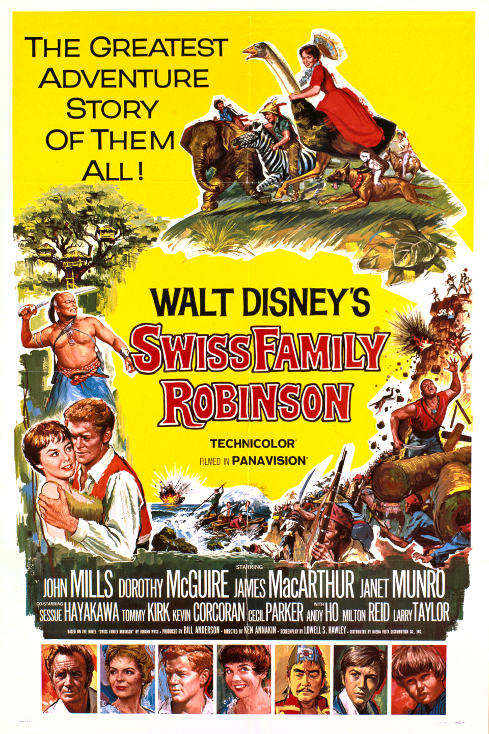 ดูหนังออนไลน์ฟรี Swiss Family Robinson (1960) ผจญภัยทะเลใต้ หนังเต็มเรื่อง หนังมาสเตอร์ ดูหนังHD ดูหนังออนไลน์ ดูหนังใหม่