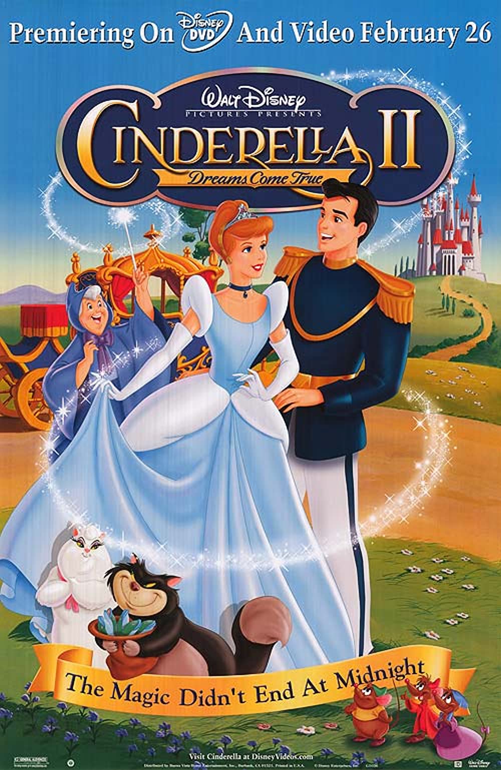 ดูหนังออนไลน์ฟรี Cinderella II Dreams Come True (2002) ซินเดอเรลล่า 2 สร้างรักดั่งใจฝัน หนังเต็มเรื่อง หนังมาสเตอร์ ดูหนังHD ดูหนังออนไลน์ ดูหนังใหม่