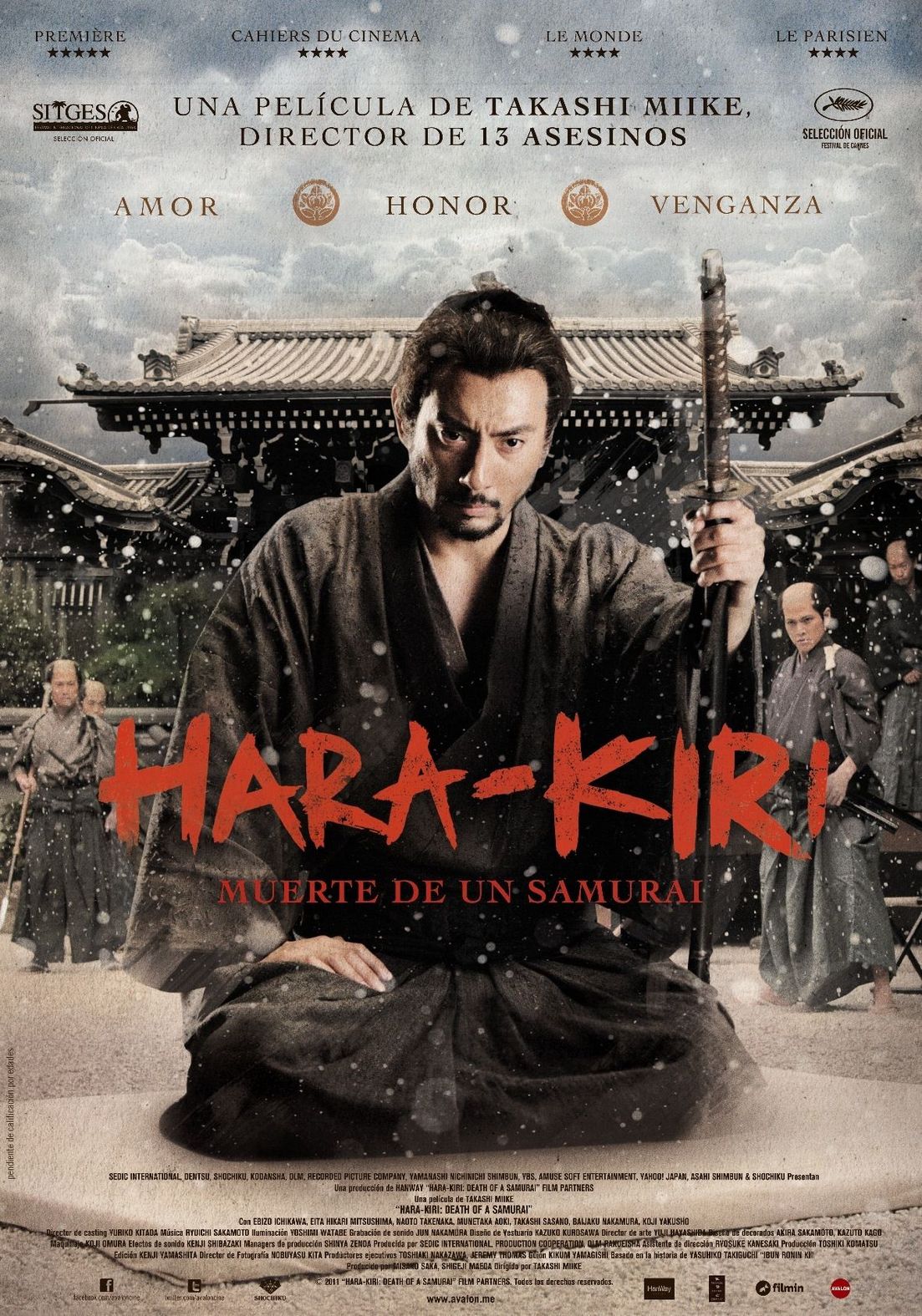 ดูหนังออนไลน์ฟรี Hara Kiri Death of a Samurai (2011) หนังเต็มเรื่อง หนังมาสเตอร์ ดูหนังHD ดูหนังออนไลน์ ดูหนังใหม่