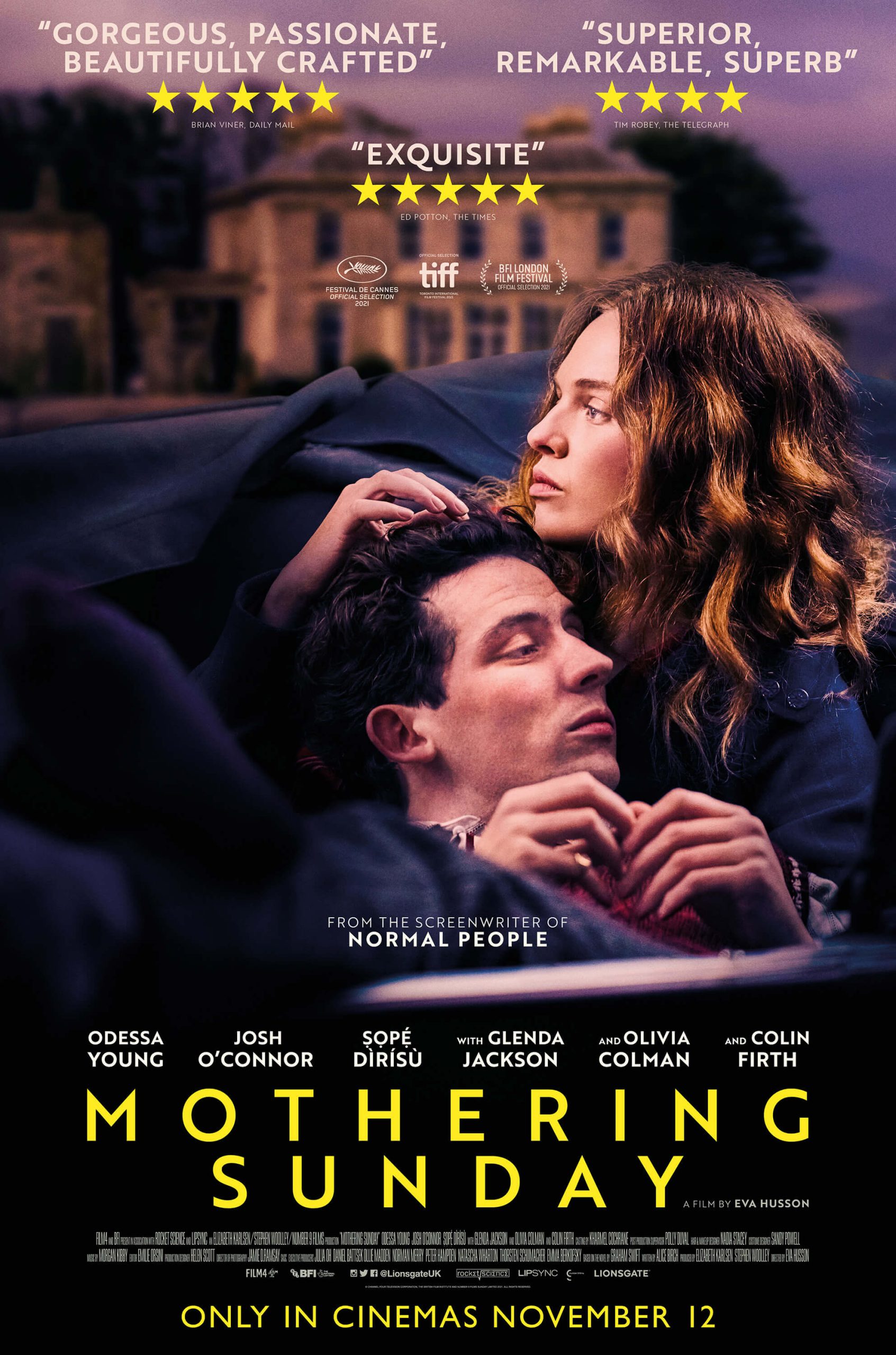 ดูหนังออนไลน์ฟรี Mothering Sunday (2021) อุบัติรักวันแม่ หนังเต็มเรื่อง หนังมาสเตอร์ ดูหนังHD ดูหนังออนไลน์ ดูหนังใหม่