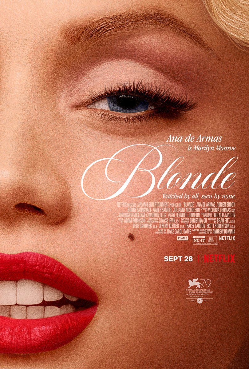 ดูหนัง Blonde (2022) บลอนด์