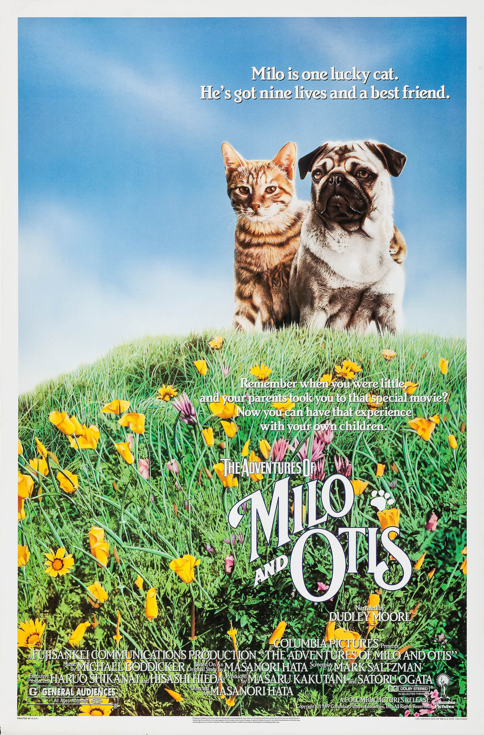 ดูหนังออนไลน์ฟรี The Adventures of Milo and Otis (1986) แมวจ๋าหมาอยู่นี่ หนังเต็มเรื่อง หนังมาสเตอร์ ดูหนังHD ดูหนังออนไลน์ ดูหนังใหม่