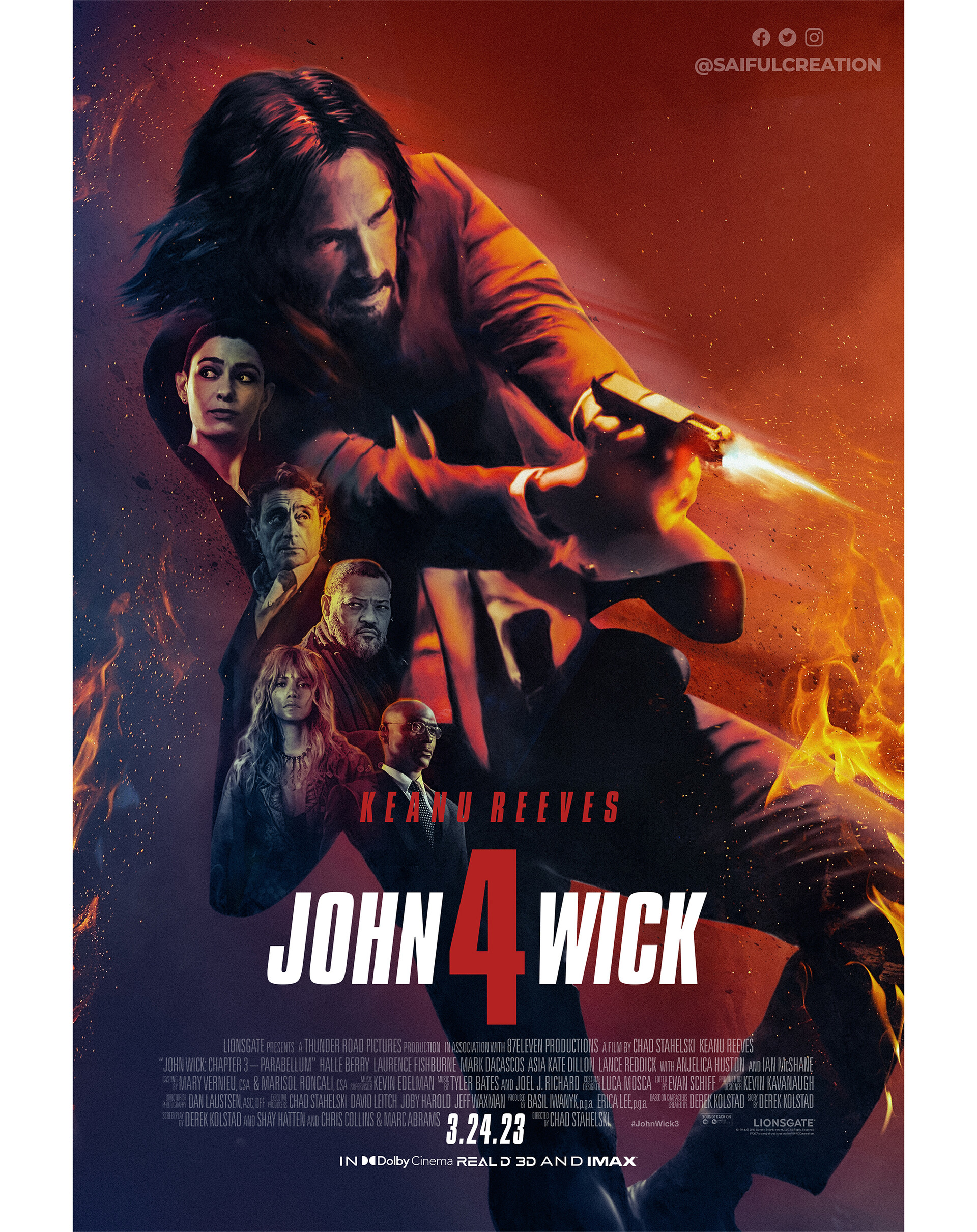 ดูหนัง John Wick Chapter 4 (2023) จอห์น วิค แรงกว่านรก 4